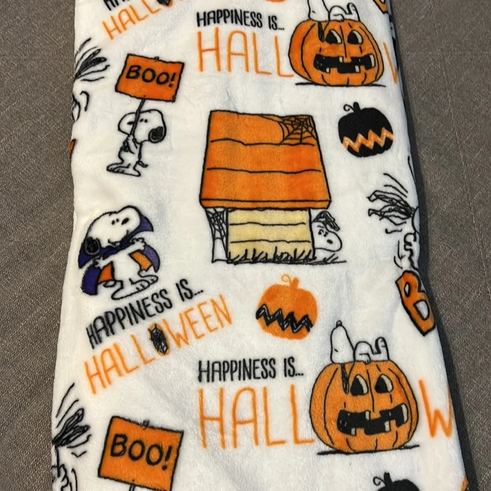 Peanuts Snoopy Velvet Throw Blanket